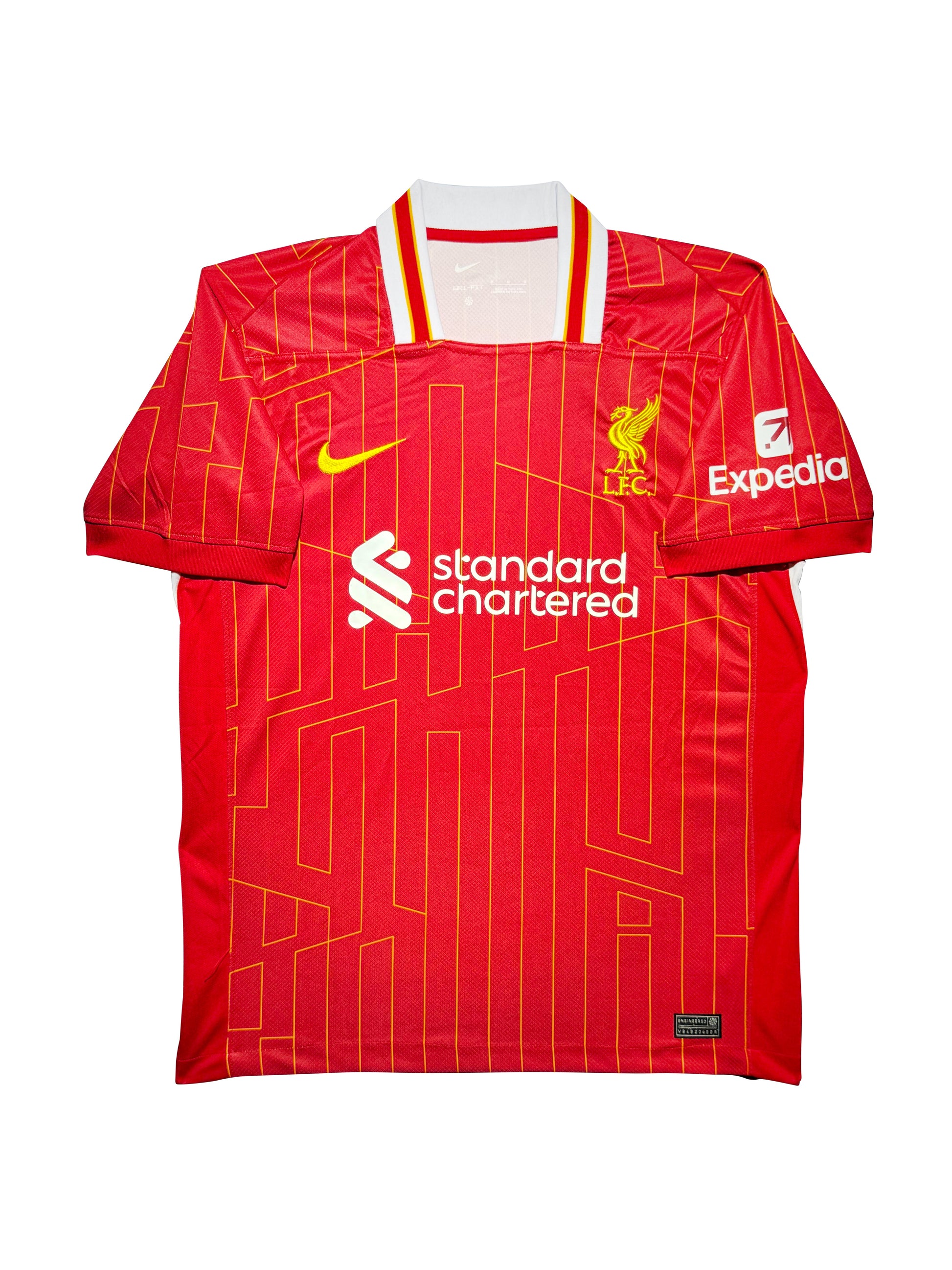 Maillot Domicile signe par Diogo Jota Liverpool FC 2024-25 Certifie par Beckett authentic-signatures