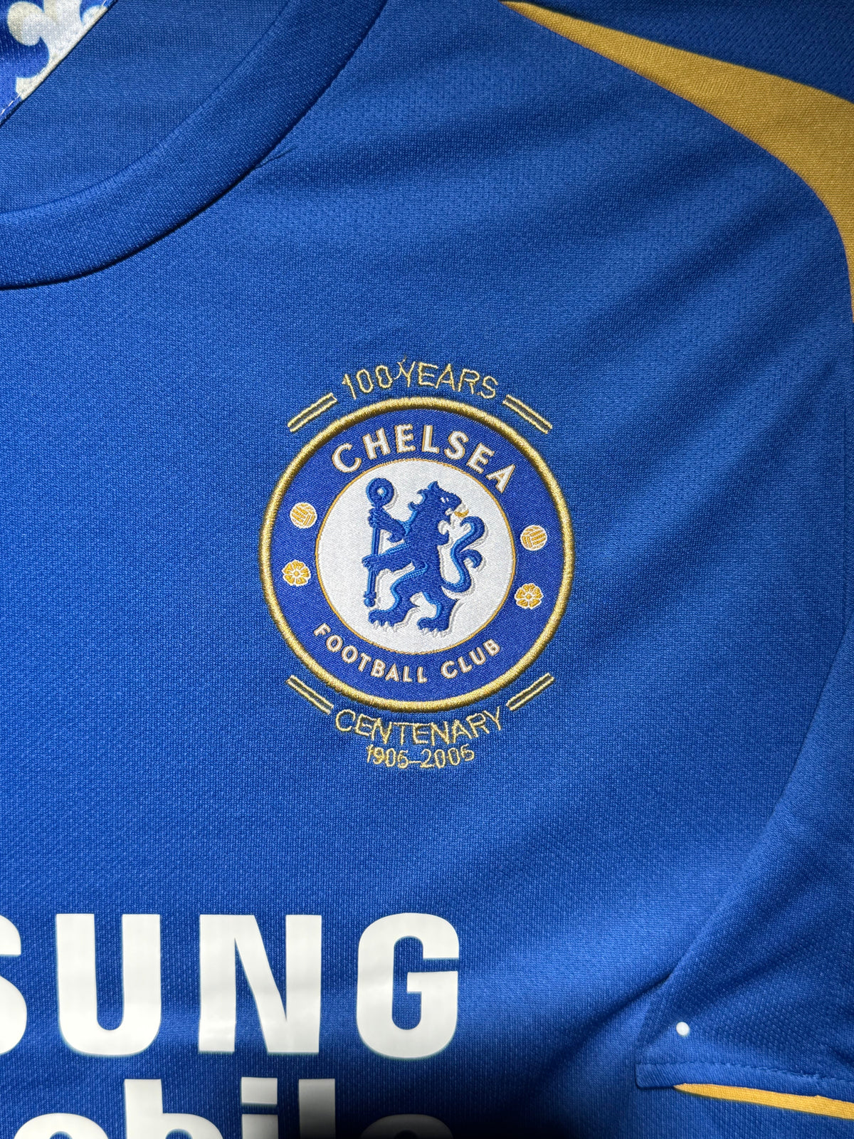 John Terry Signed Home Chelsea Jersey, Certified by Beckett authentic-signatures Football Authentic Signatures
