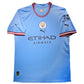 Maillot Domicile signe par Phil Foden Manchester City FC 2023-24 Certifie par Beckett authentic-signatures
