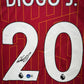 Diogo Jota Signed Home 2024-25 Liverpool Jersey, Certified by Beckett authentic-signatures Football Authentic Signatures