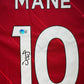 Sadio Mane Signed Home 2020-21 Liverpool Jersey, Certified by Beckett authentic-signatures Football Authentic Signatures