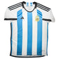 Maillot Domicile Equipe d'Argentine Edition Coupe du Monde 2022 signe par Alexis Mac Allister et Certifie par Beckett