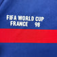 Maillot Domicile Equipe de France Edition Coupe du Monde 1998 signe par David Trezeguet et certifie par Beckett authentic-signatures