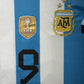 Maillot Domicile Equipe d'Argentine Edition Coupe du Monde 2022 signe par Julian Alvarez et Certifie par Beckett authentic-signatures
