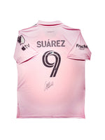 Maillot Exterieur Inter Miami 2024 signe par Luis Suarez et certifie par Beckett authentic-signatures