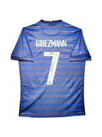 Maillot Domicile Equipe de France Edition Euro 2020 signe par Antoine Griezmann  certifie par Beckett authentic-signatures