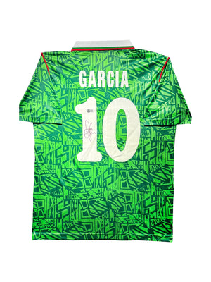 Luis Garcia Signed Mexico Umbro Authentic Jersey Certified by Beckett