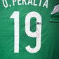 Maillot Domicile Equipe du Mexique Edition Coupe du Monde 2014 signe par Oribe Paralta et Certifie par Beckett authentic-signatures