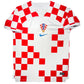 Maillot Domicile Edition Coupe du Monde 2022 Equipe de Croatie signe par Luka Modric et Certifie par Beckett