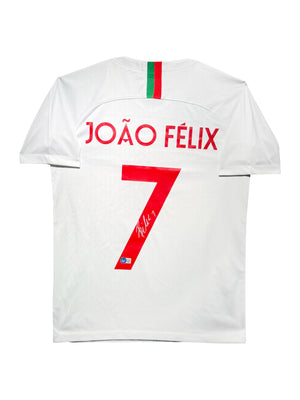 Maillot Exterieur Equipe du Portugal Edition Euro 2024 signe par Joao Felix et Certifie par Beckett