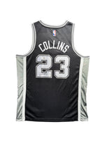 Maillot Authentique Domicile  San Antonio Spurs  signe par Zach Collins certifie par PSA authentic-signatures