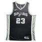 Maillot Authentique Domicile  San Antonio Spurs  signe par Zach Collins certifie par PSA authentic-signatures