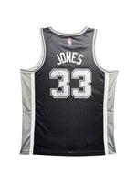 Maillot Authentique Domicile  San Antonio Spurs  signe par David Jones certifie par PSA authentic-signatures