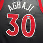 Maillot Authentique Toronto Raptors Domicile signe par Ochai Agbagi et certifie par PSA authentic-signatures