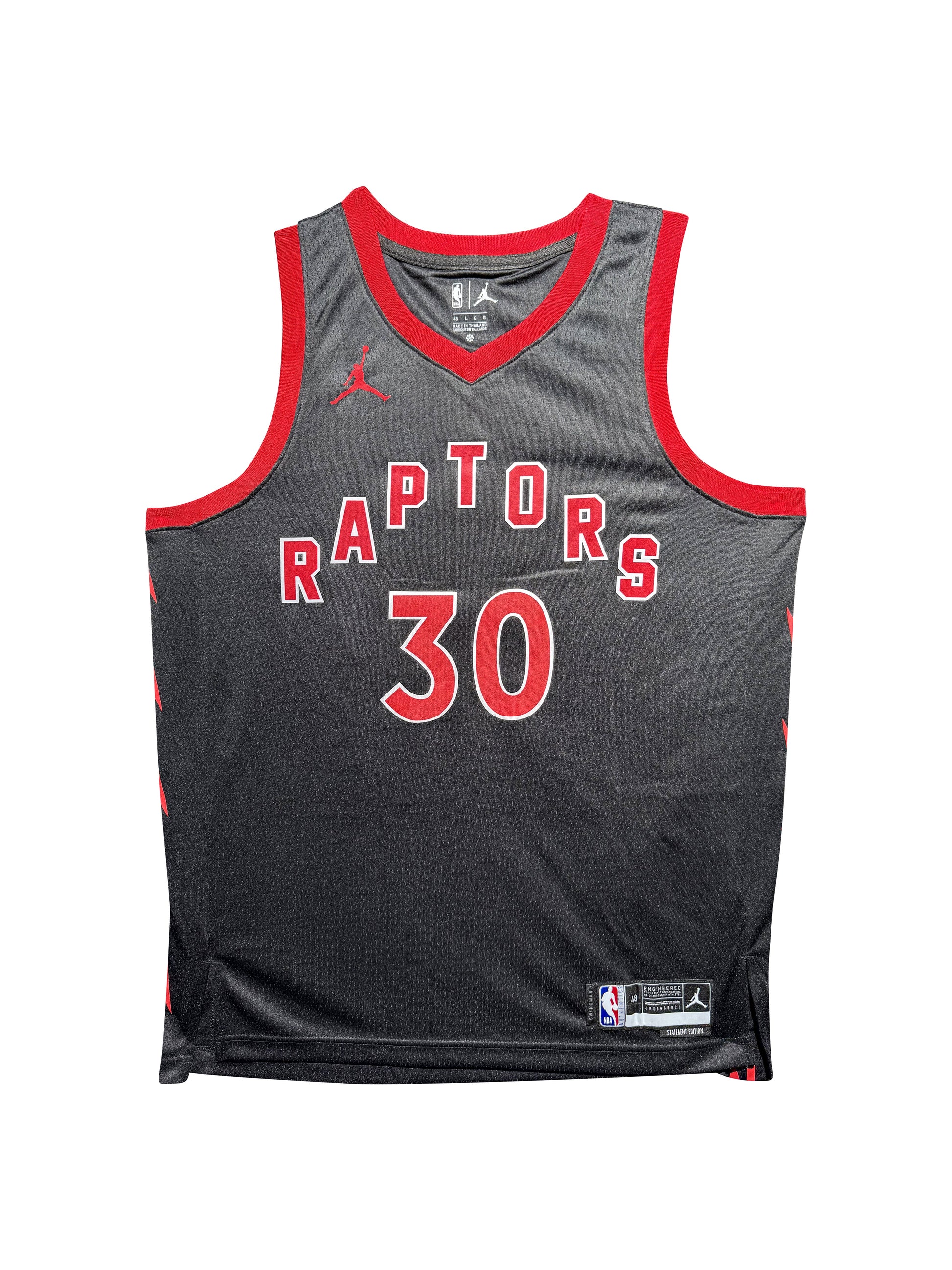 Maillot Authentique Toronto Raptors Domicile signe par Ochai Agbagi et certifie par PSA authentic-signatures