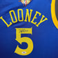 Maillot Authentique NBA Finals Golden Sate Warriors signe par Kevon Looney et certifie par PSA authentic-signatures