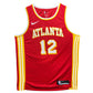 Maillot Authentique Atlanta Hawks Domicile signe par De'Andre Hunter et certifie par Beckett authentic-signatures
