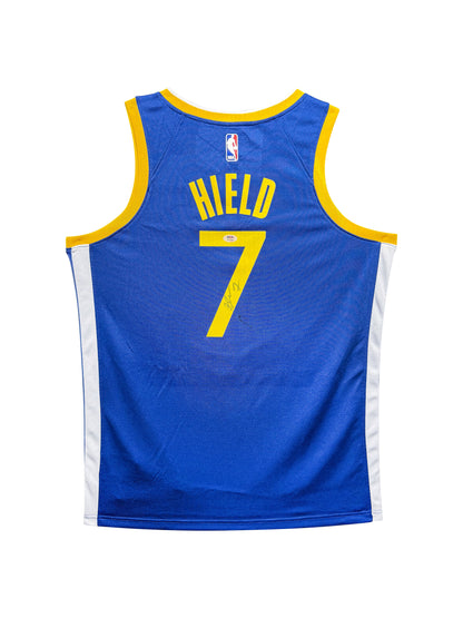Maillot Authentique Golden Sate Warriors signe par Buddy Hield et certifie par PSA authentic-signatures