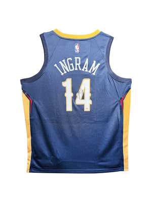 Maillot Authentique Nouvelle Orleans Pelicans signe par Brandon Ingram  certifie par PSA