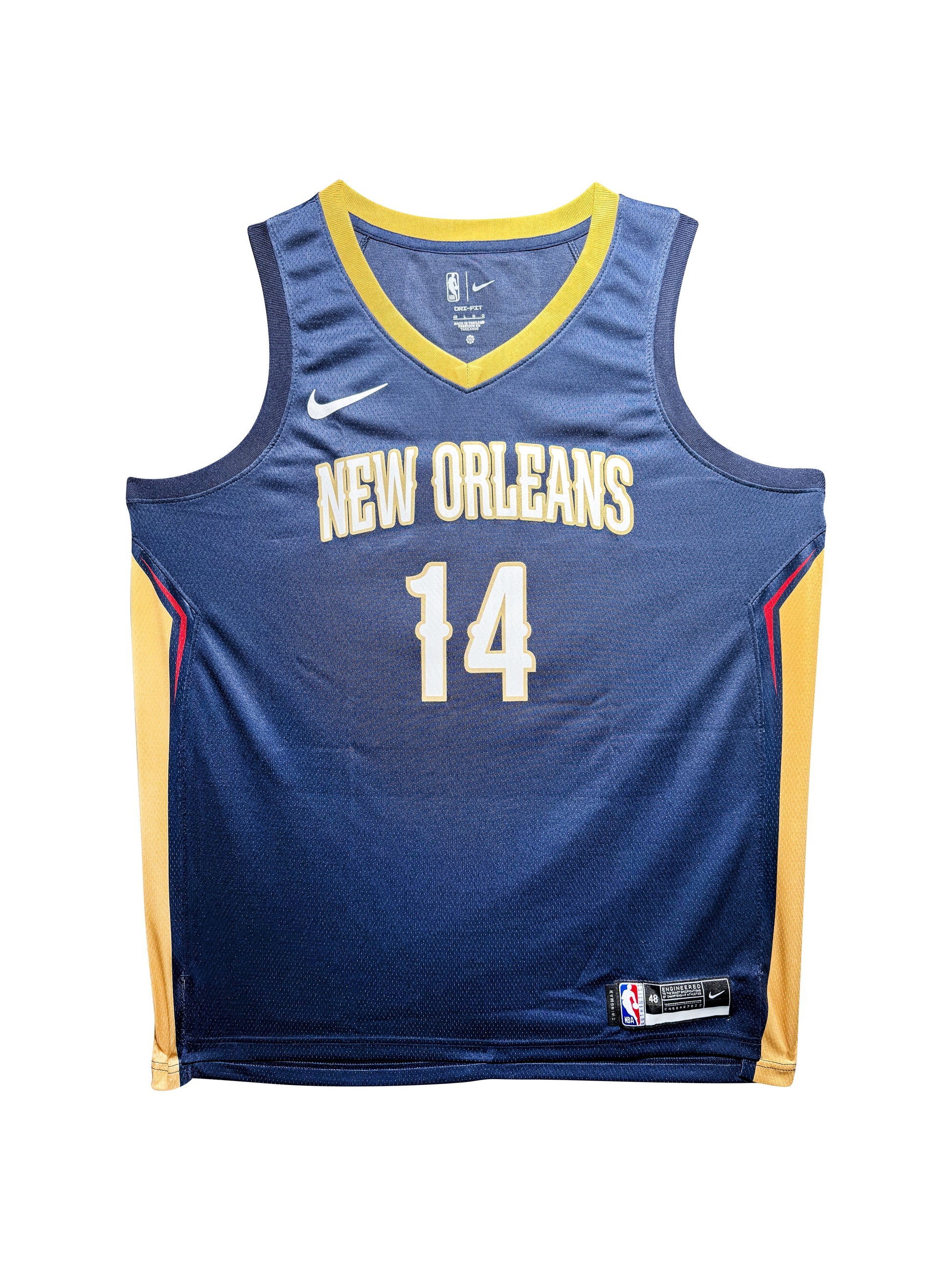 Maillot Authentique Nouvelle Orleans Pelicans signe par Brandon Ingram  certifie par PSA authentic-signatures