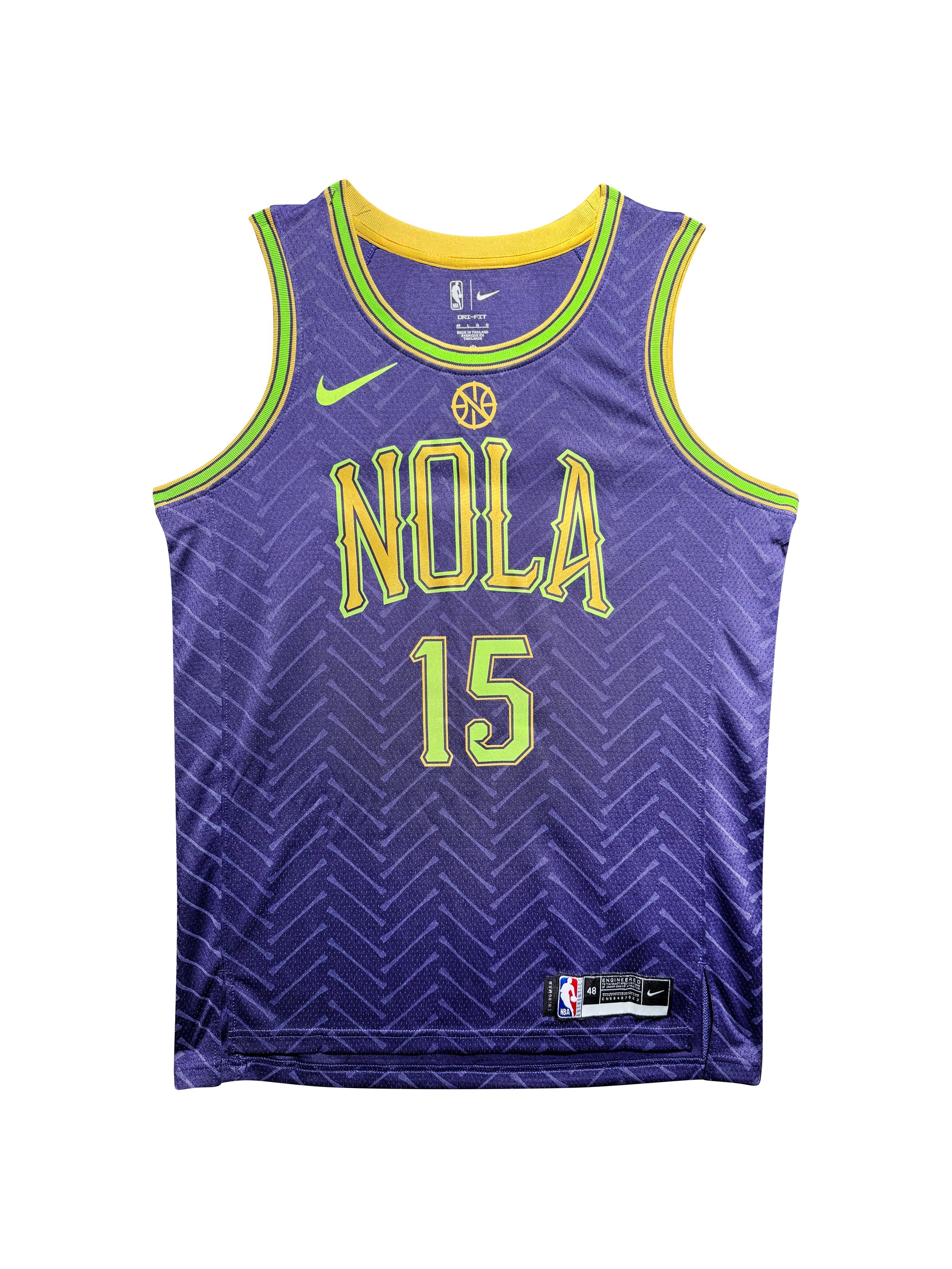 Maillot Authentique Nouvelle Orleans Pelicans signe par Jose Alvarado certifie par PSA authentic-signatures