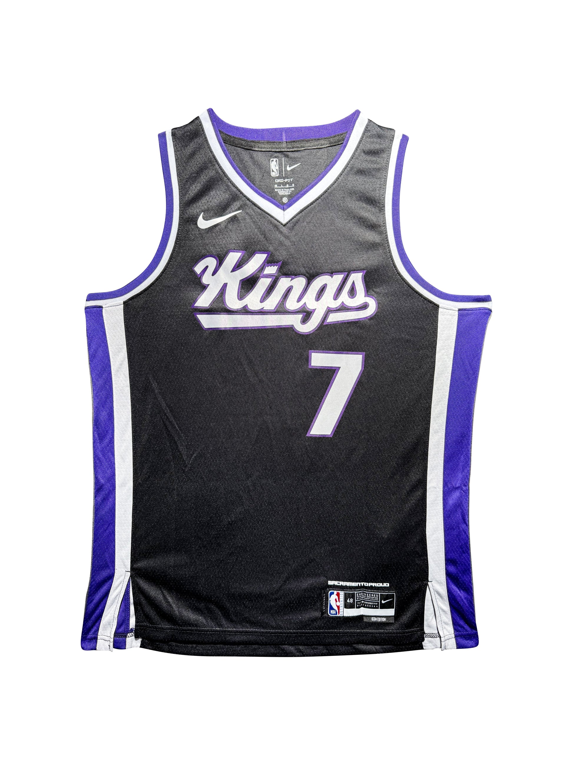 Maillot Authentique Domicile Sacramento Kings signe par Doug Mc Dermot certifie par PSA authentic-signatures