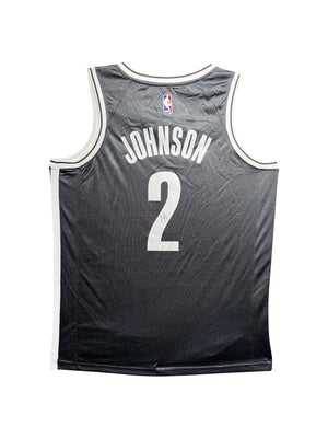 Maillot Authentique Brooklyn Nets signe par Cameron Johnson et certifie par JSA