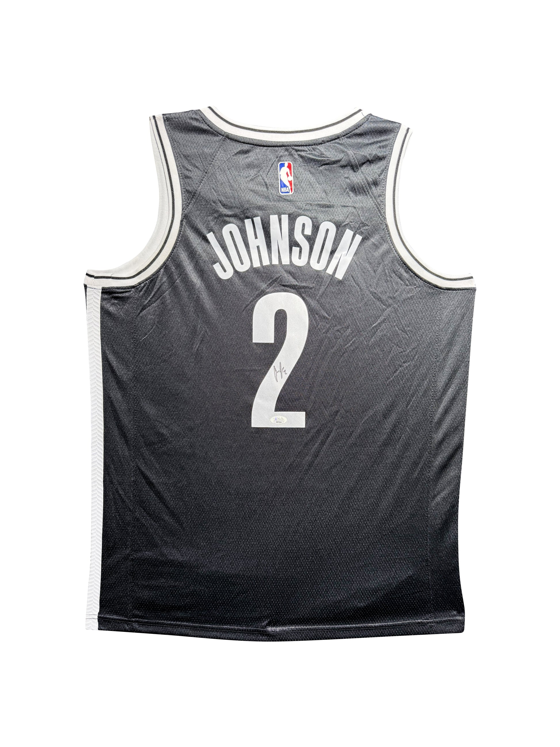 Maillot Authentique Brooklyn Nets signe par Cameron Johnson et certifie par JSA authentic-signatures