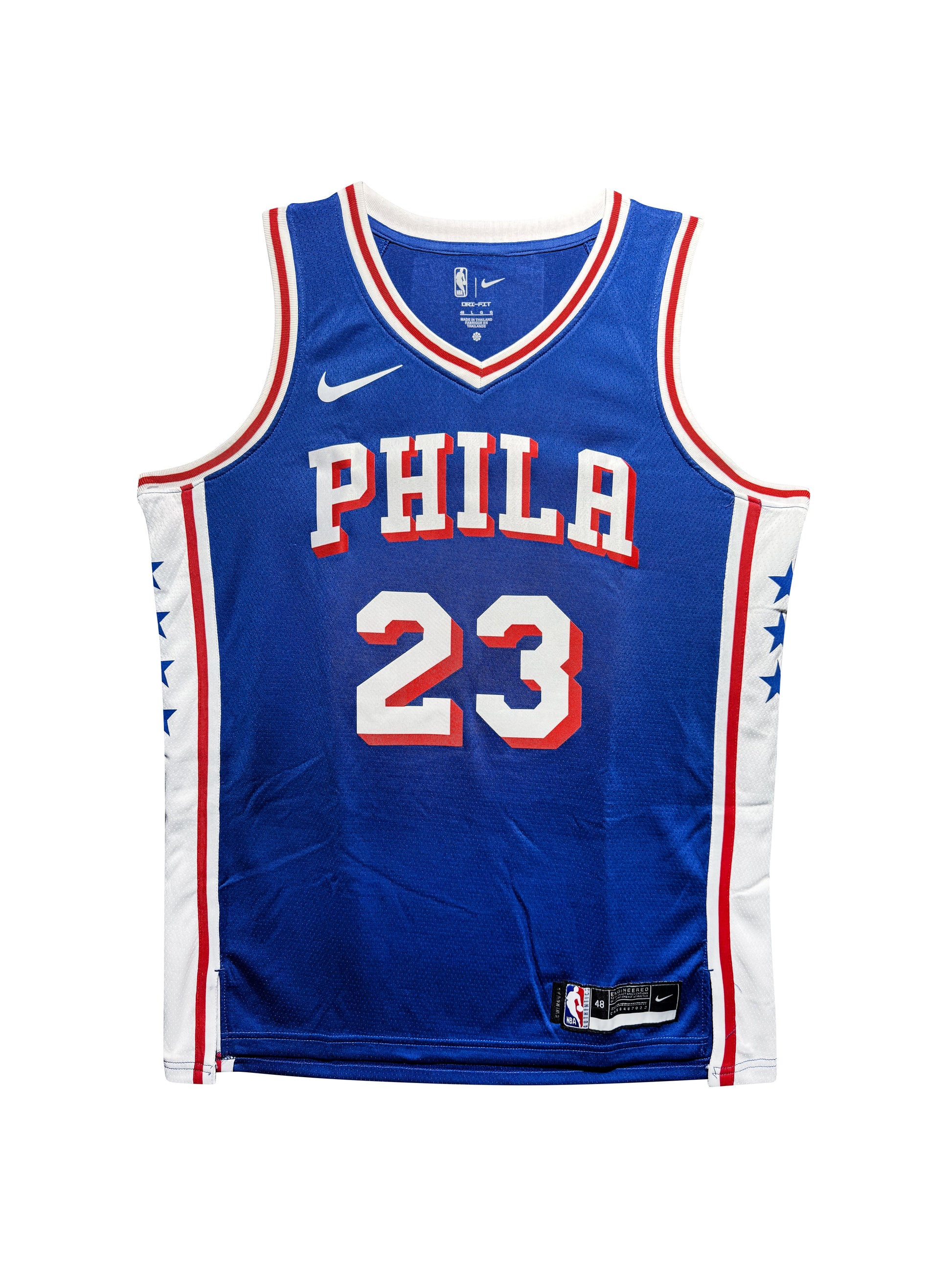 Maillot Authentique Domicile Philapelphia 76ers signe par Eric Gordon certifie par JSA authentic-signatures