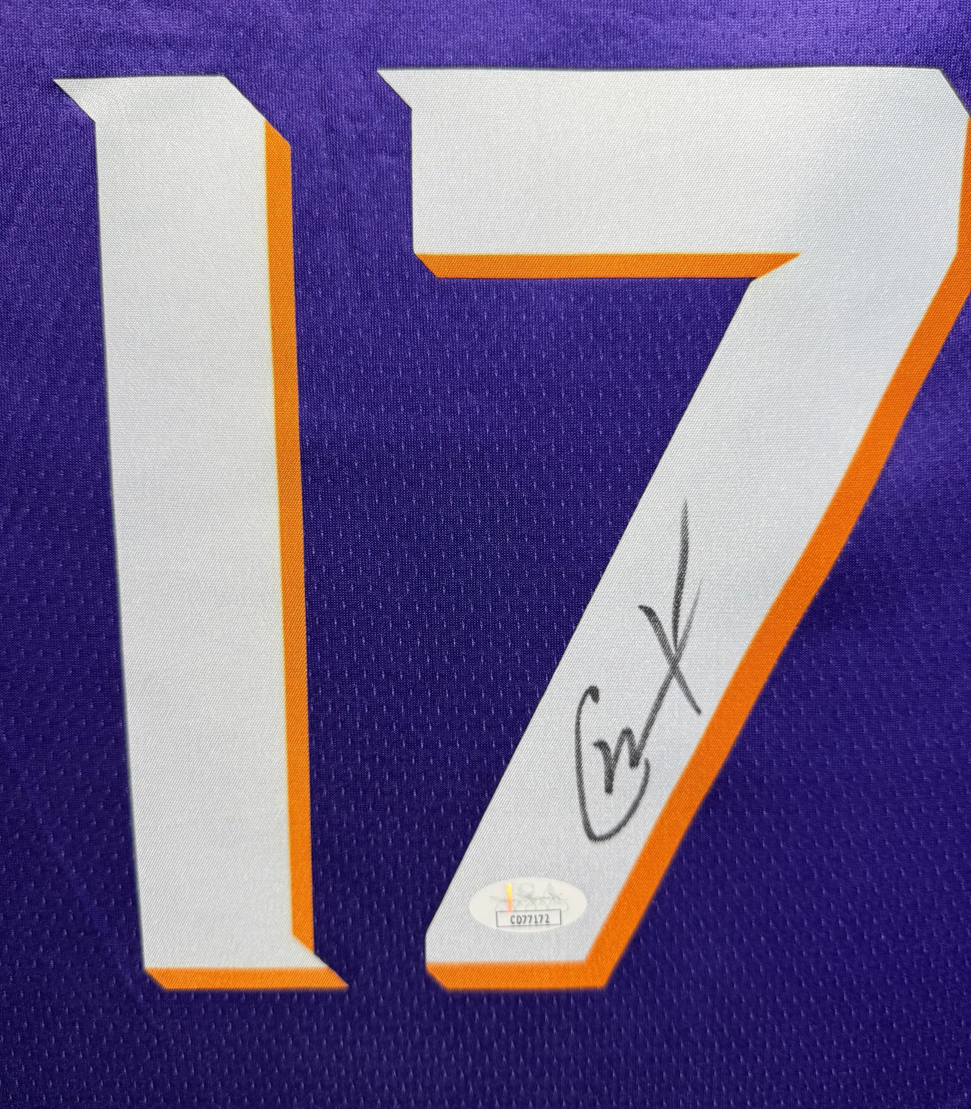 Maillot Authentique Domicile  Phoenix Suns signé par Cody Martin certifié par JSA authentic-signatures