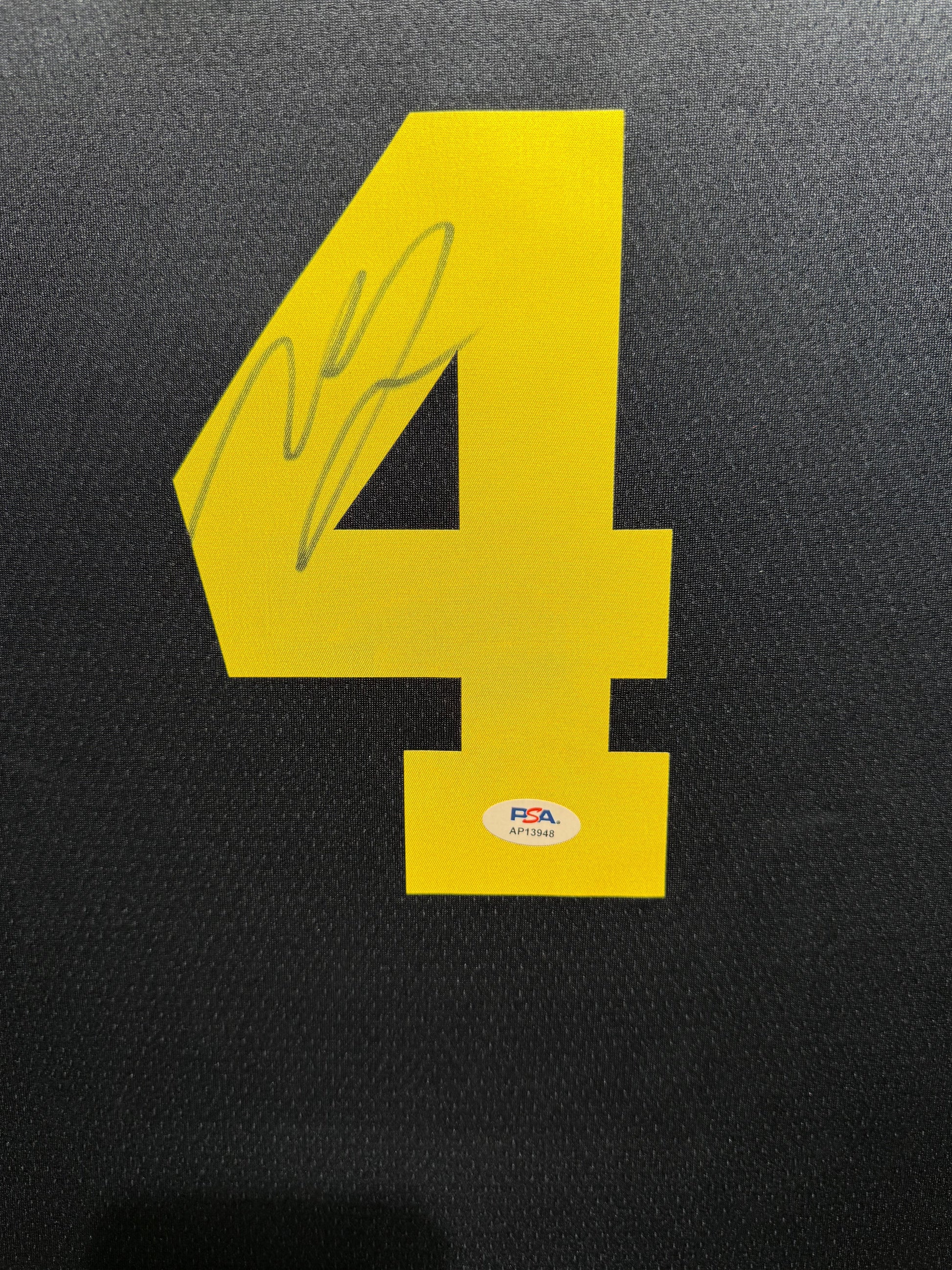 Maillot Authentique NBA Finals Golden Sate Warriors signe par Moses Moody et certifie par PSA authentic-signatures