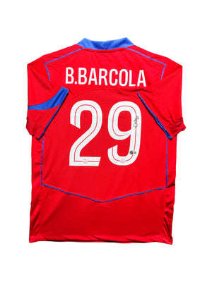 Maillot exterieur signe par Bradley BARCOLA Paris Saint Germain 2024-25  Certifie par Beckett