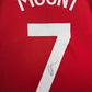 Maillot Domicile signe par Mason Mount Manchester United  FC 2023-24 certifie par Beckett authentic-signatures