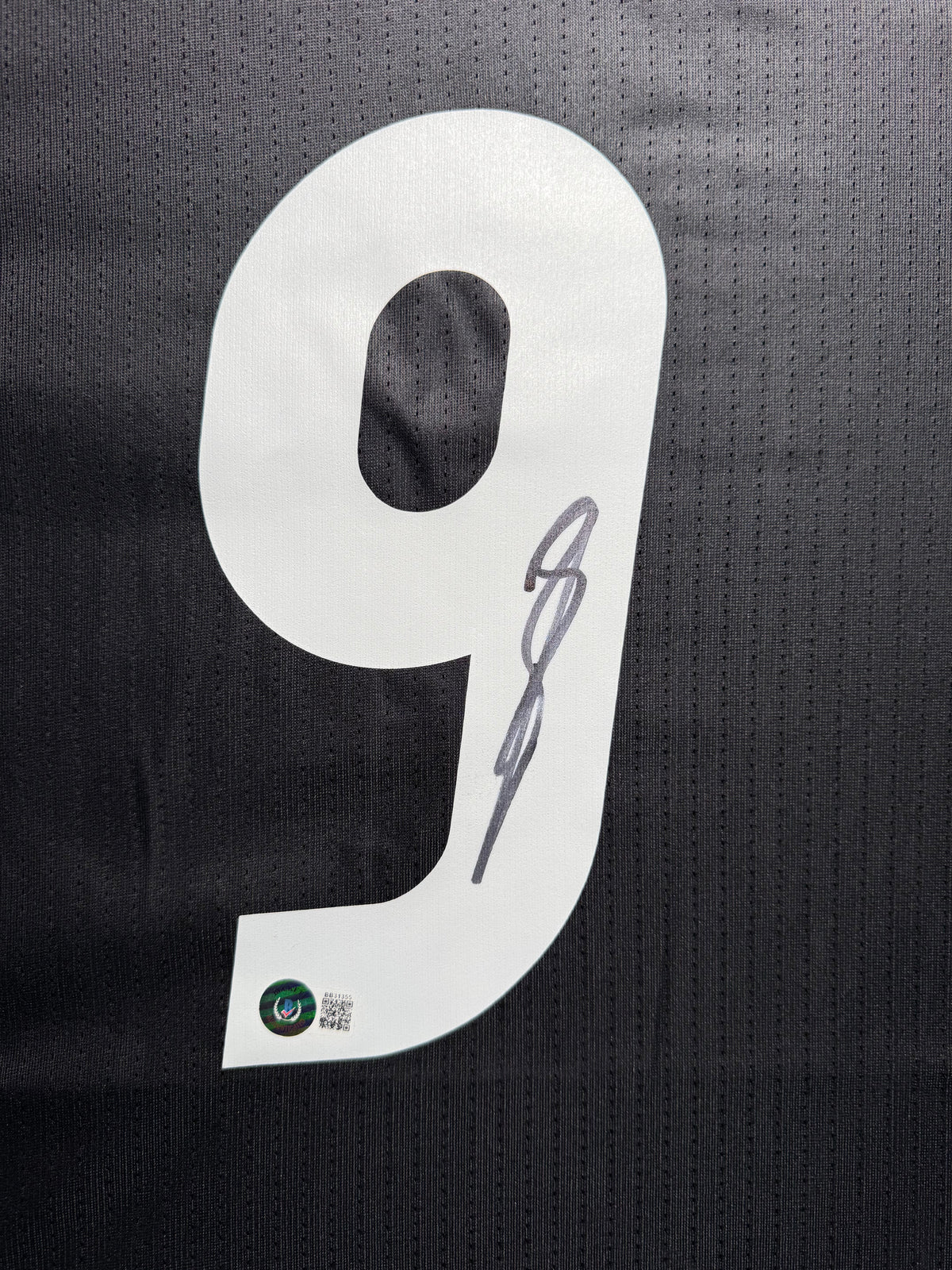 Karim Benzema Signed Away 2014-15 Real Madrid Jersey, Certified by Beckett authentic-signatures Football Authentic Signatures