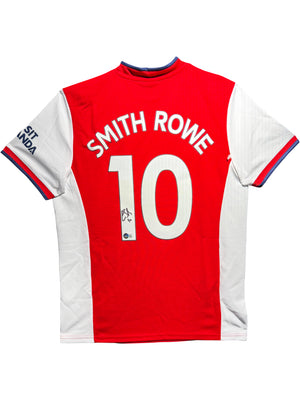 Maillot Domicile signe par Emile Smith  Rowe Arsenal FC 2021-22 Certifie par Beckett