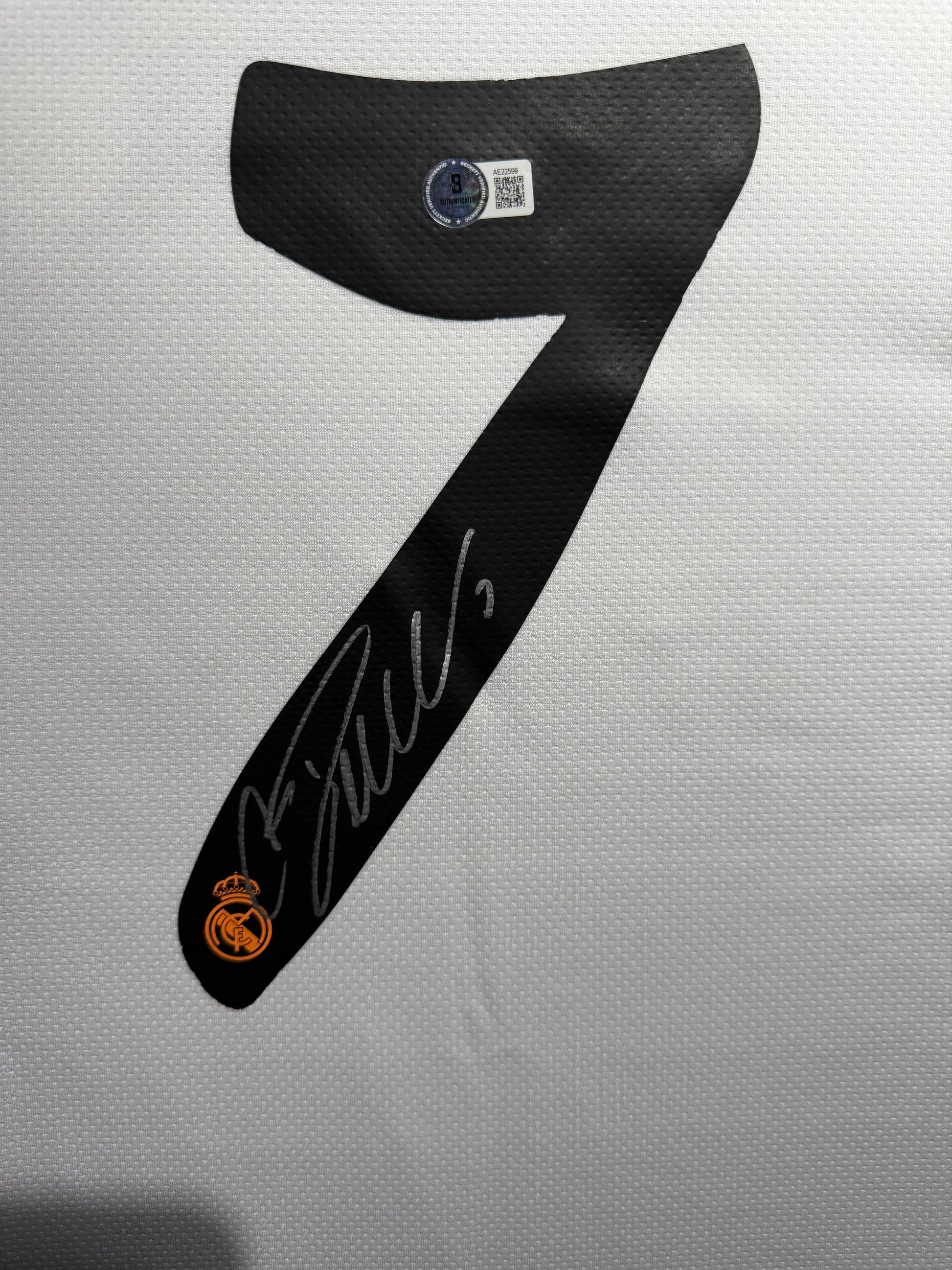 Maillot Domicile signe par Cristiano Ronaldo Real Madrid CF 2013-14 Certifie par Beckett authentic-signatures
