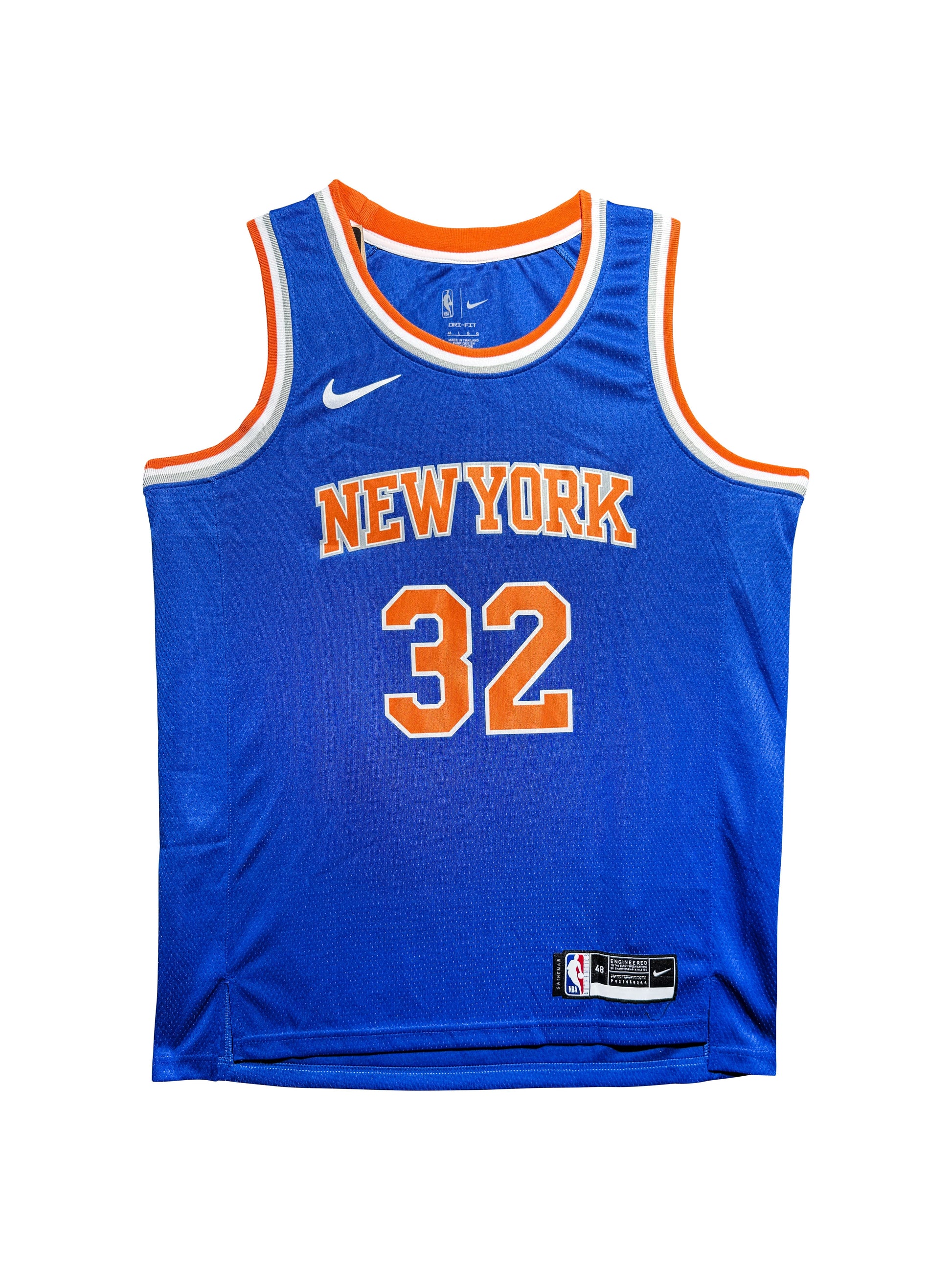Maillot Authentique Domicile New York Knicks signe par Karl-Anthony Towns certifie par PSA authentic-signatures