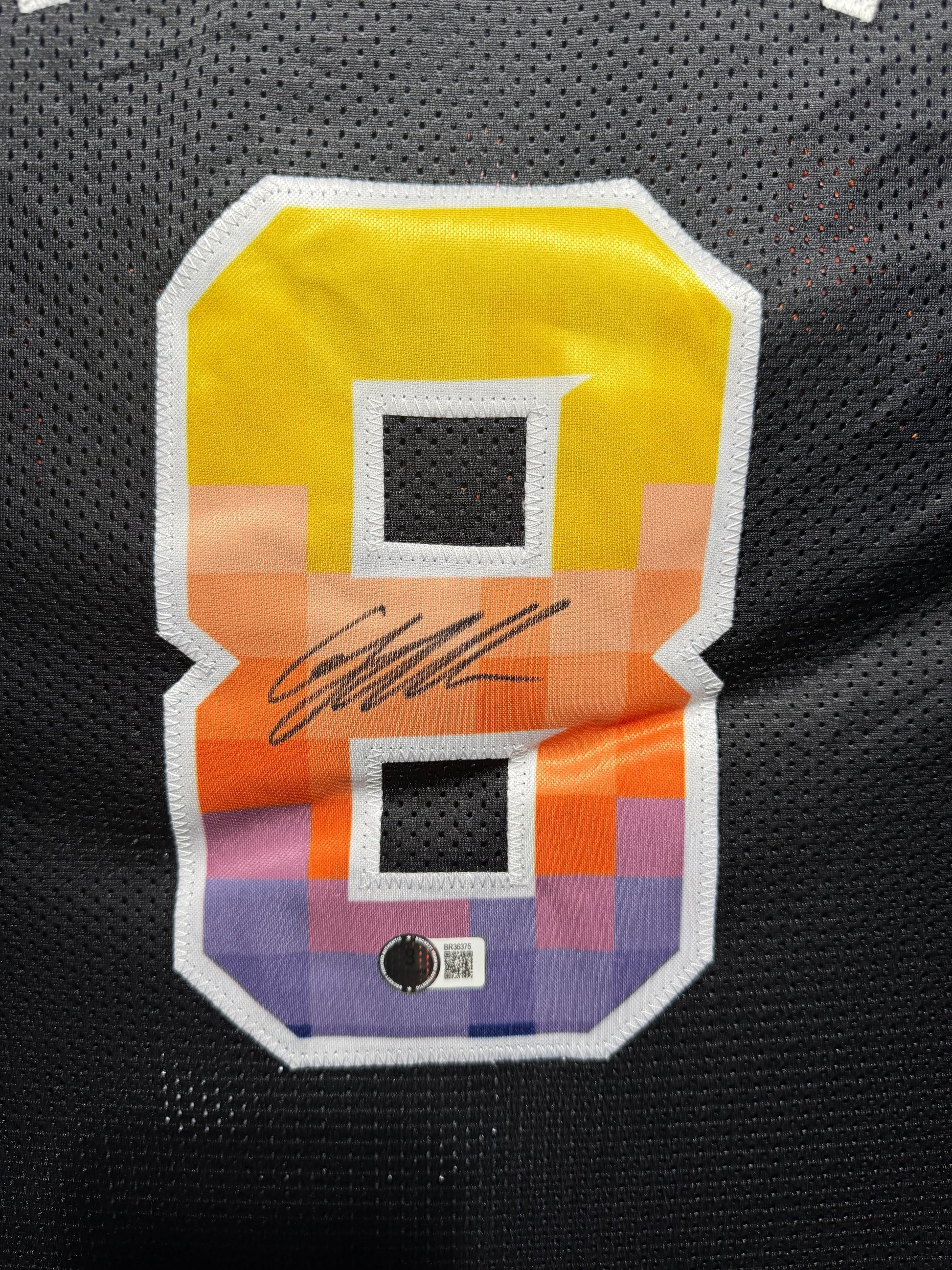 Maillot Custom Exterieur Phoenix Suns signe par Jayson Allen certifie par Beckett authentic-signatures