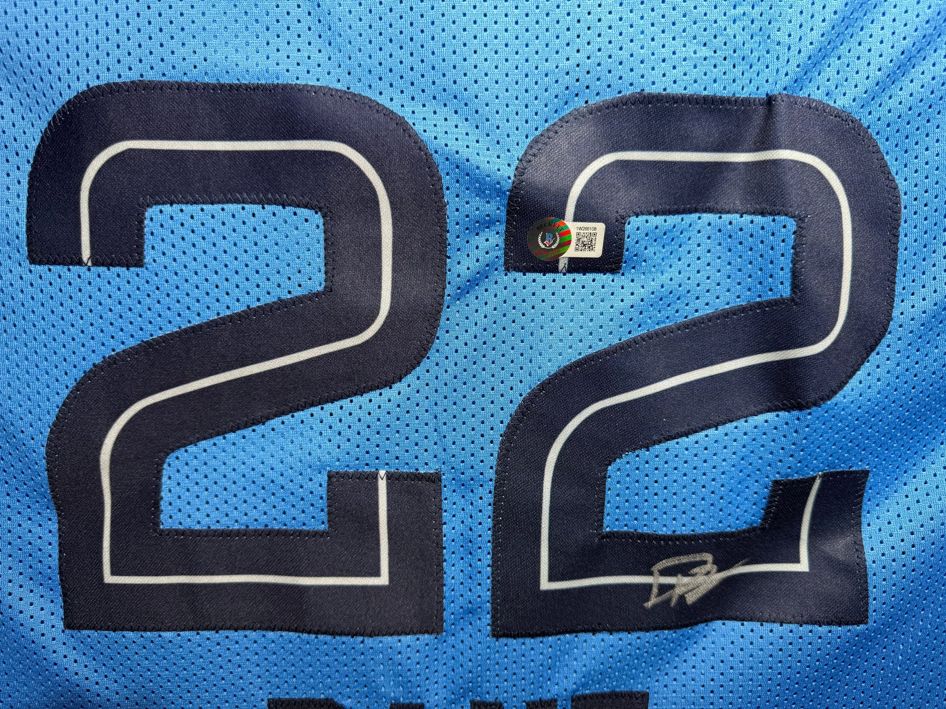 Maillot Custom Domicile  Memphis Grizzlies signe par Desmond Bane certifie par Beckett authentic-signatures