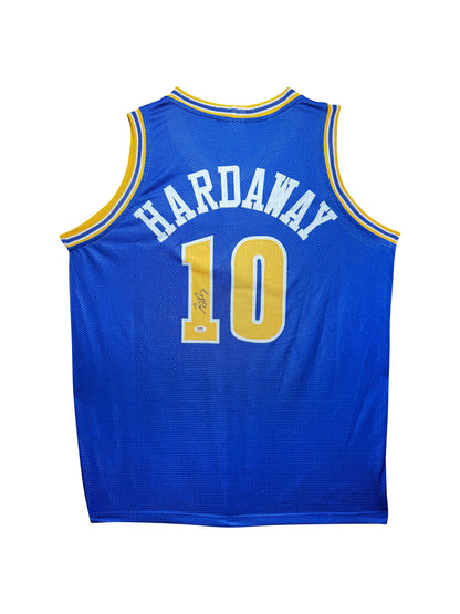 Maillot Custom Golden State Warriors signe par Tim Hardaway certifie par PSA authentic-signatures