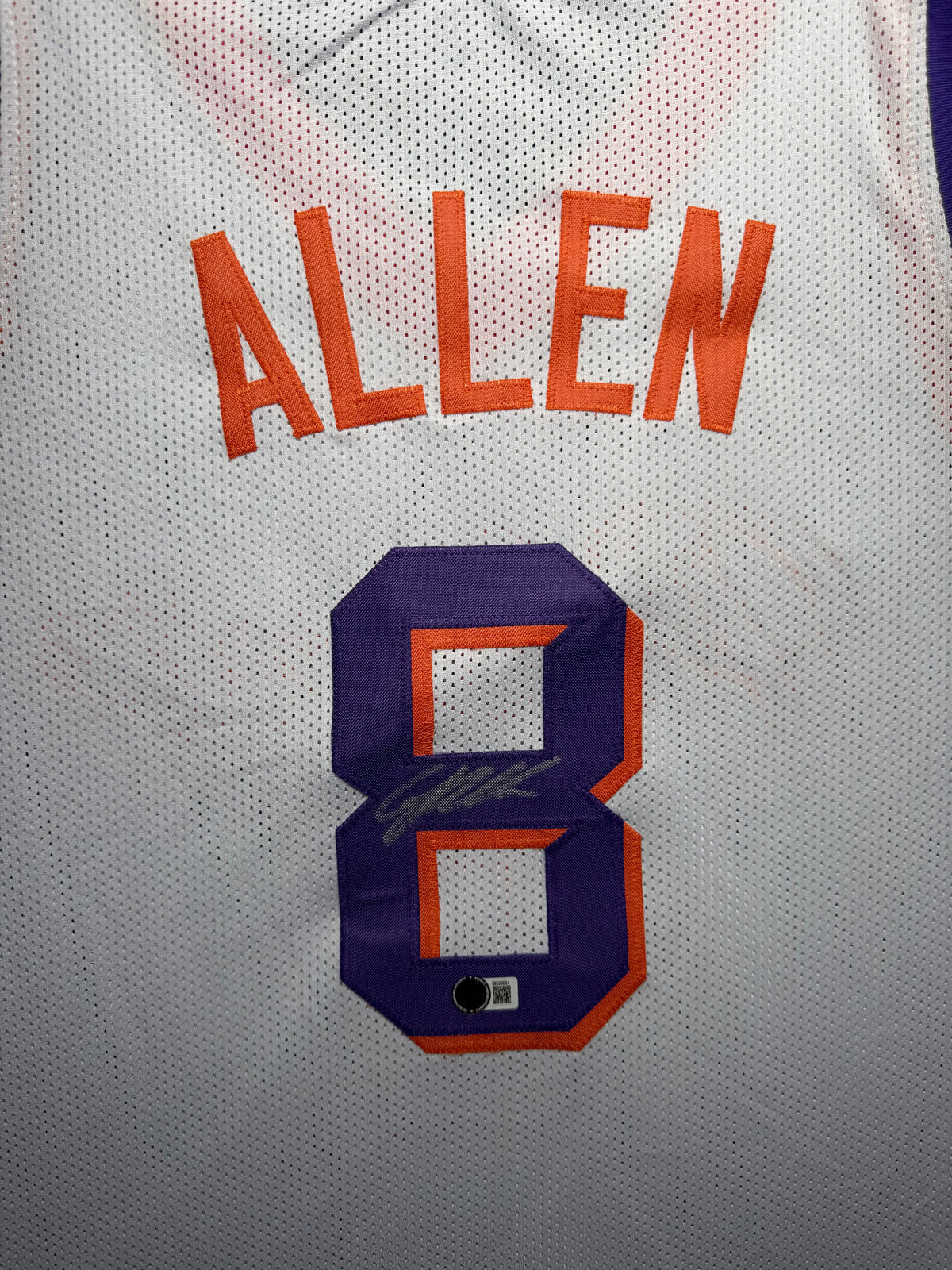 Grayson Allen Signed Custom Away Phoenix Suns Jersey, Certified by Beckett authentic-signatures NBA Authentic Signatures