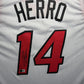 Maillot Custom Miami Heat signe par Tyler herro certifie par Beckett authentic-signatures