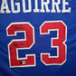 Maillot Domicile Custom signe Maillot "2XChamp" signe par Mark Aguirre certifie par Beckett authentic-signatures