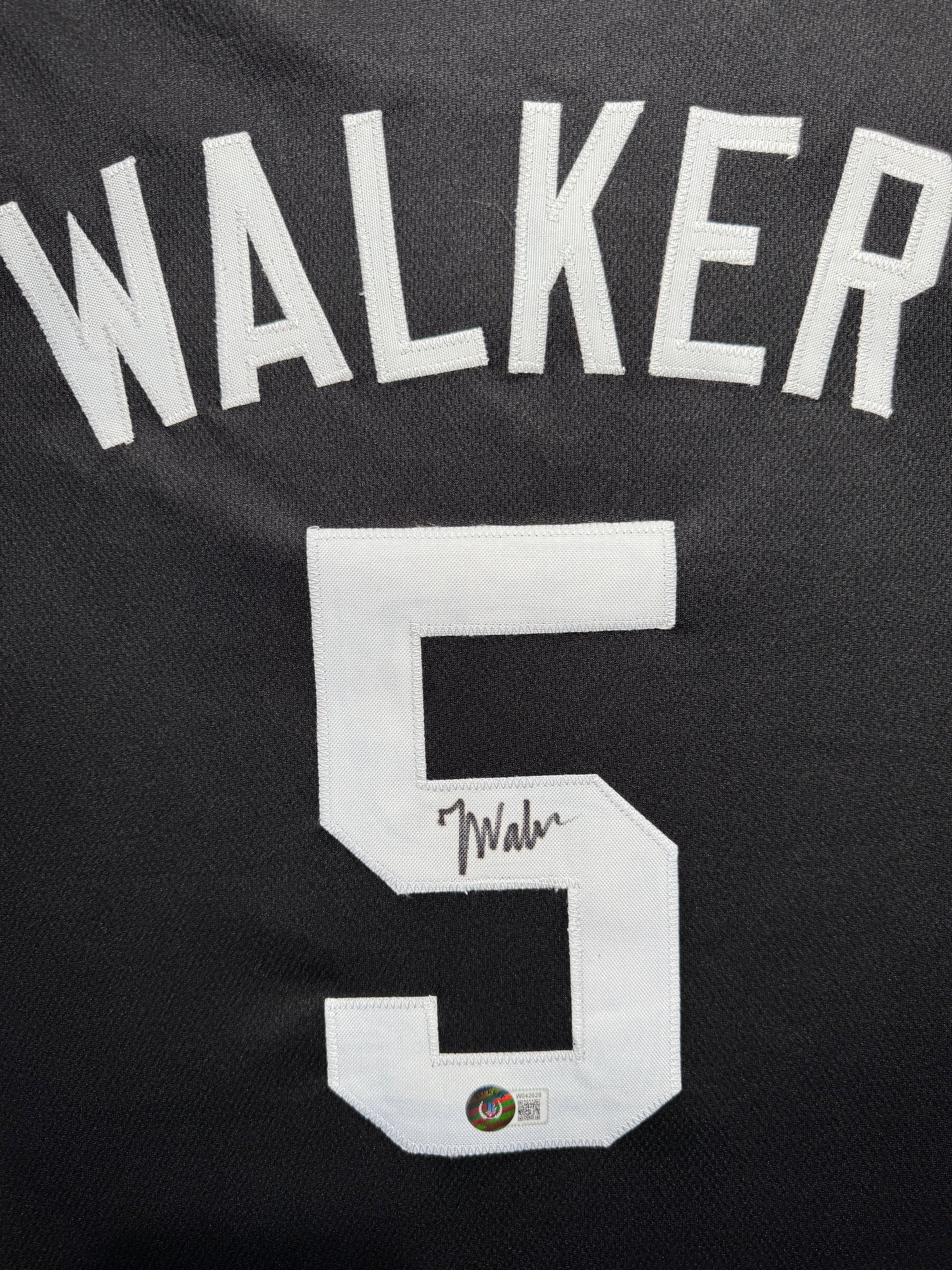 Maillot Custom Domicile Indiana Pacers signe par Jarace Walker certifie par Beckett authentic-signatures