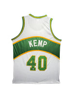 Maillot Custom Seattle Supersonics signé par Shawn Kemp et certifié par Beckett authentic-signatures