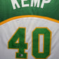 Maillot Custom Seattle Supersonics signé par Shawn Kemp et certifié par Beckett authentic-signatures