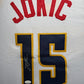 Maillot Custom Exterieur Denver Nuggets signe par Nikola Jokic certifie par JSA authentic-signatures