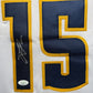 Maillot Custom Exterieur Denver Nuggets signe par Nikola Jokic certifie par JSA authentic-signatures