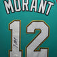 Maillot Custom Exterieur  Memphis Grizzlies signe par Ja Morant certifie par JSA authentic-signatures