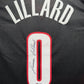 Maillot Custom Portland Trail blazers signe par Damian Lillard certifie par Damian Lillard authentic-signatures